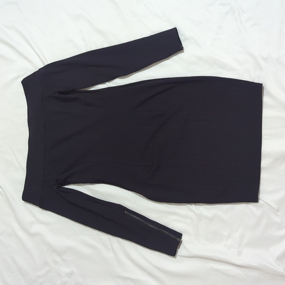 Guess Off-Shoulder Long Sleeve Mini Dress, Color Black Size S - Picture 2 of 16